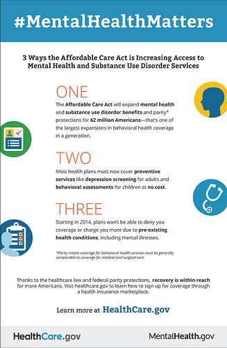 Health Insurance and Mental Health Services Factsheet | Behavioral ...